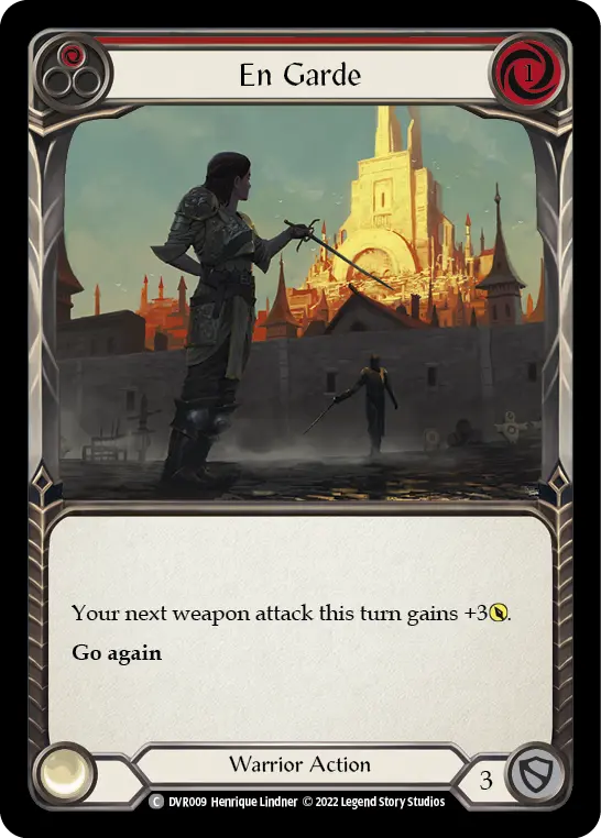 En Garde (Red) DVR009