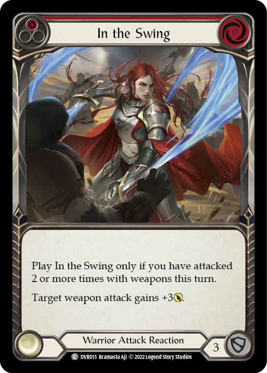 In the Swing (Red) DVR015