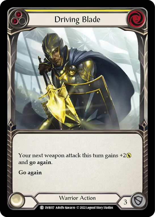 Driving Blade (Yellow) DVR017