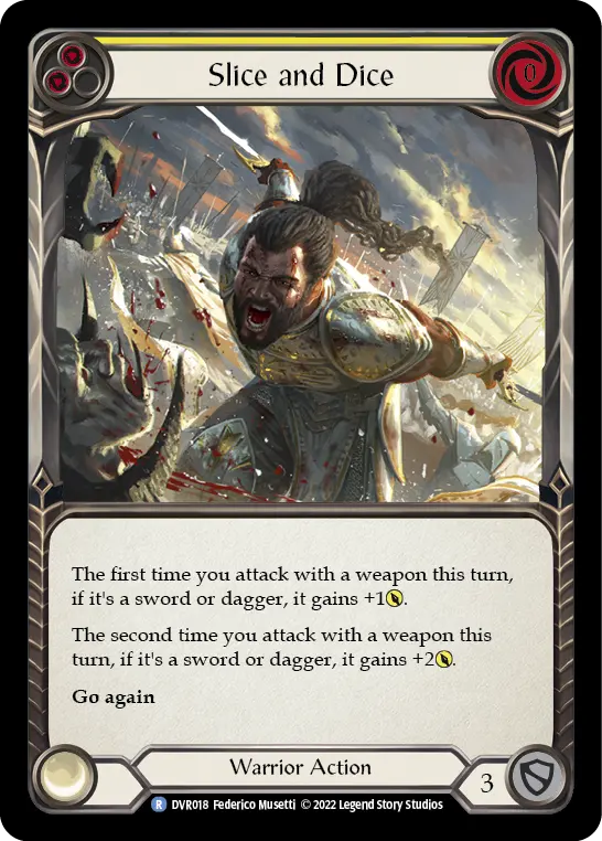 Slice and Dice (Yellow) DVR018