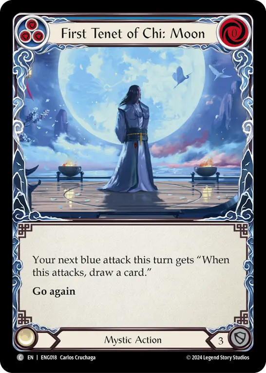 First Tenet of Chi: Moon (Blue) ENG018