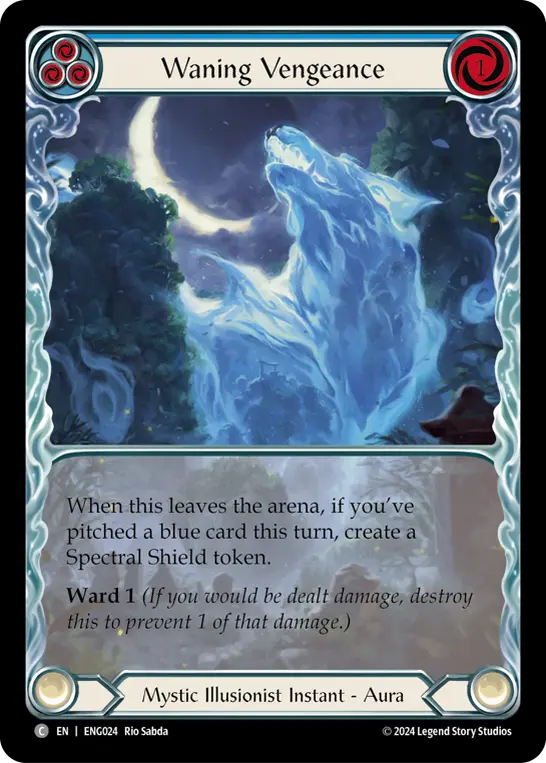 Waning Vengeance (Blue) ENG024