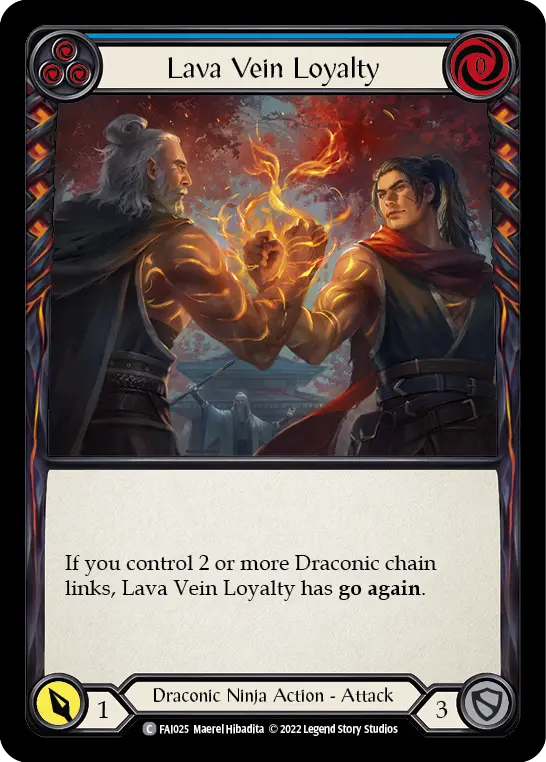 Lava Vein Loyalty (Blue)