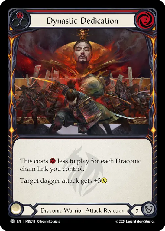 Dynastic Dedication (Red) FNG011
