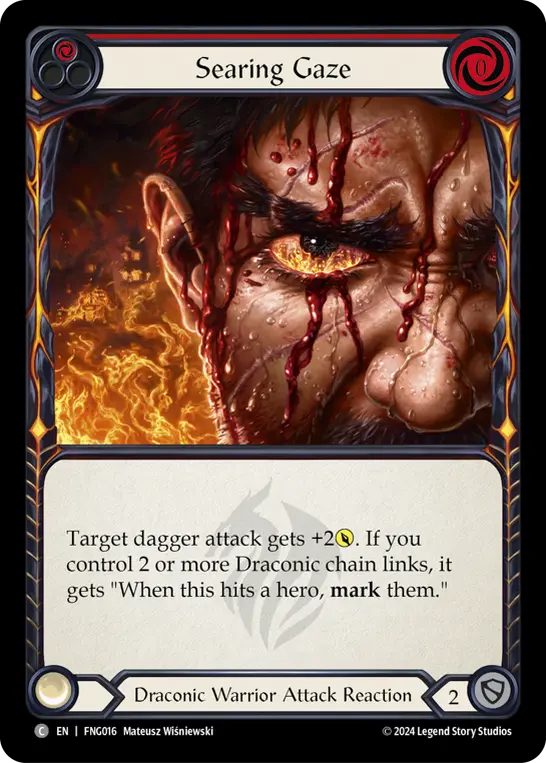 Searing Gaze (Red) FNG016