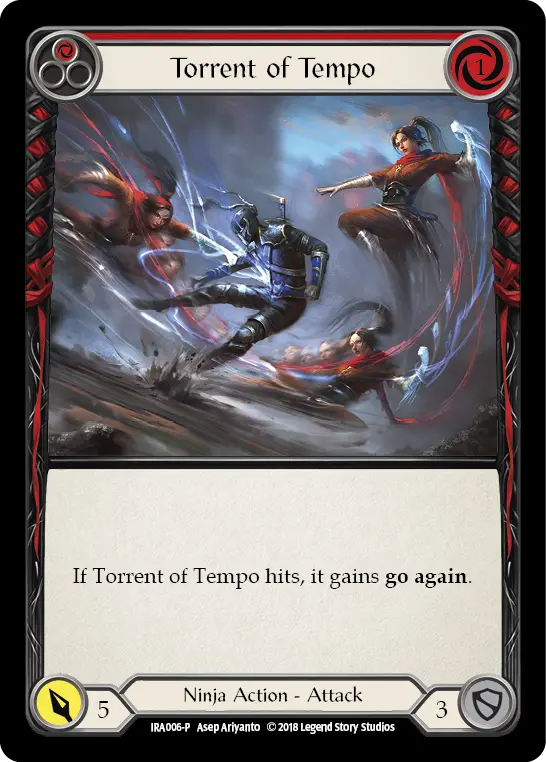 Torrent of Tempo (Red) IRA006