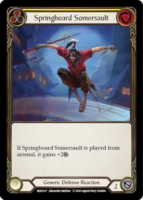 Springboard Somersault (Yellow) IRA012