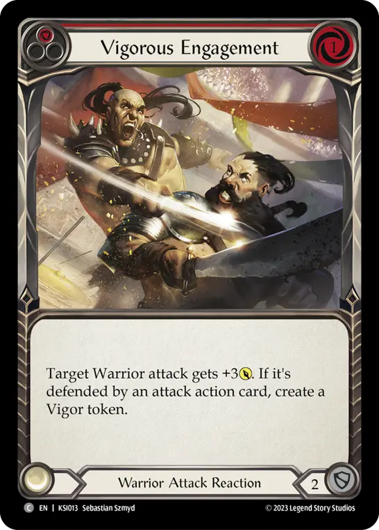 Vigorous Engagement (Red) KSI013