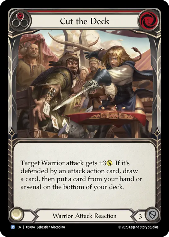 Cut the Deck (Red) KSI014
