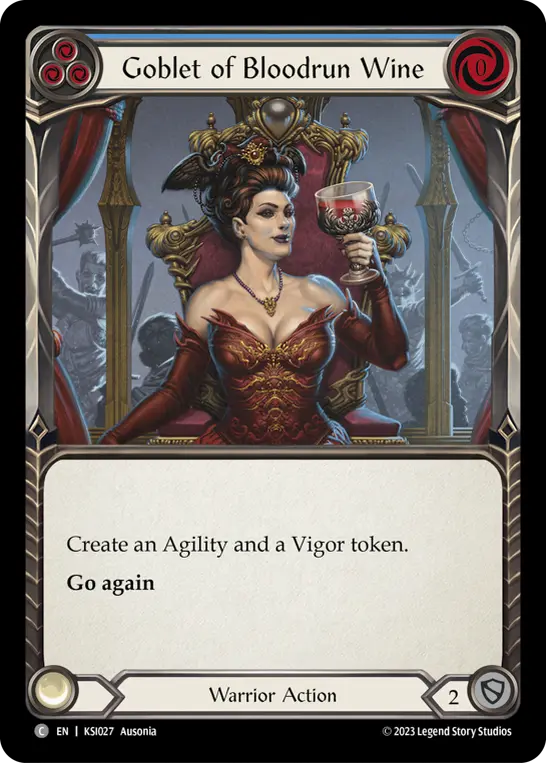 Goblet of Bloodrun Wine (Blue)