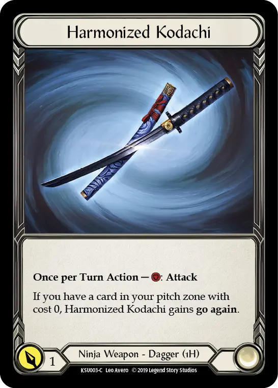 Harmonized Kodachi KSU003