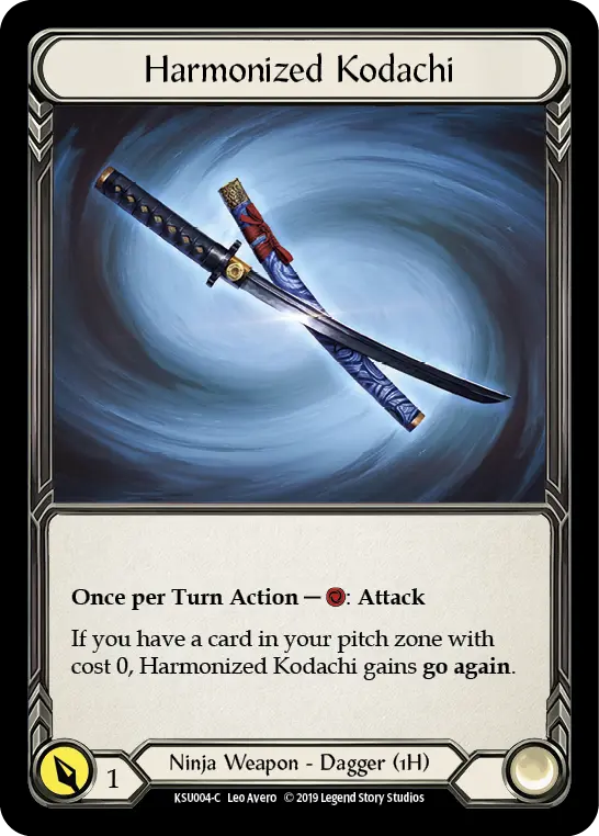 Harmonized Kodachi KSU004