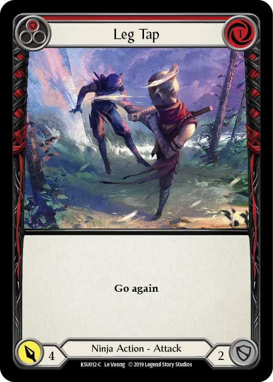 Leg Tap (Red) KSU012