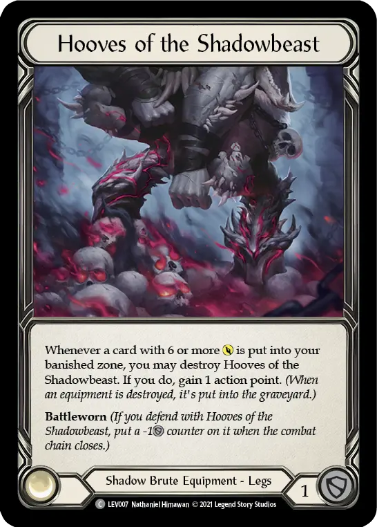Hooves of the Shadowbeast LEV007