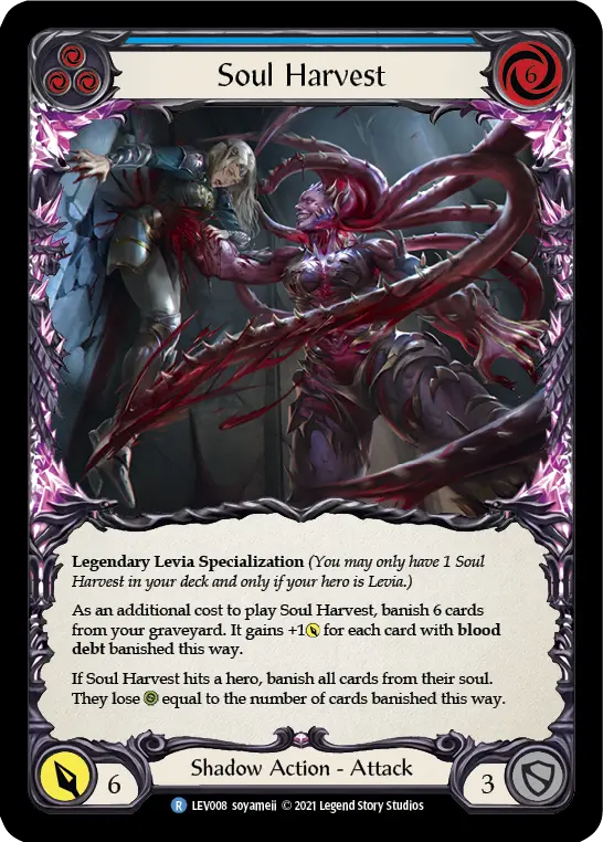 Soul Harvest (Blue) LEV008