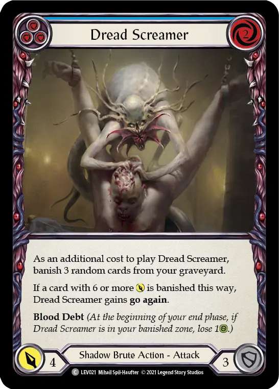Dread Screamer (Blue) LEV021