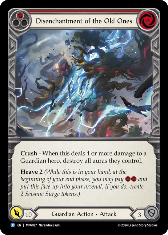 Disenchantment of the Old Ones (Red)