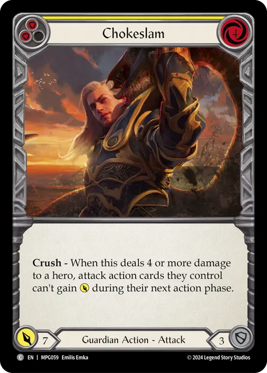 Chokeslam (Yellow)