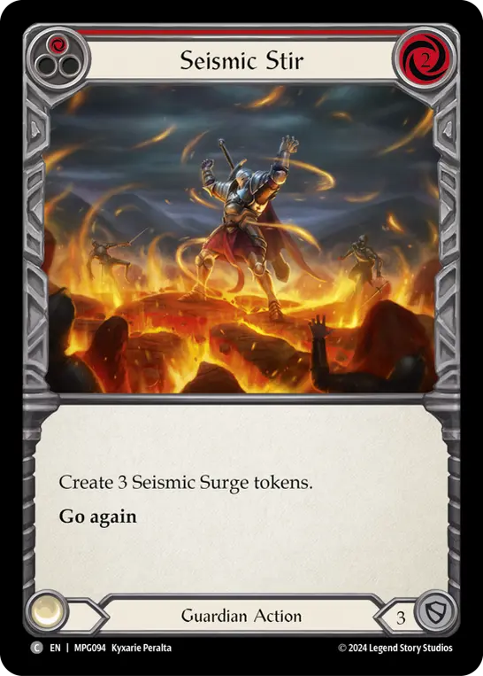 Seismic Stir (Red)