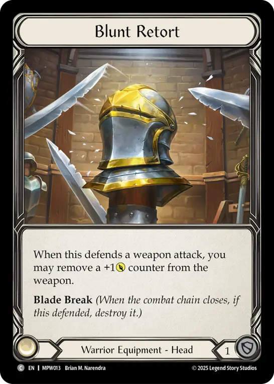 Blunt Retort MPW013