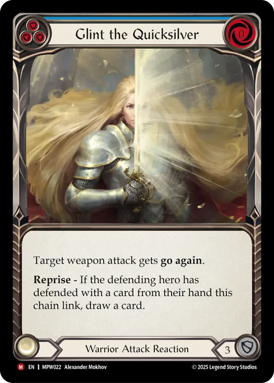 Glint the Quicksilver (Blue) MPW022