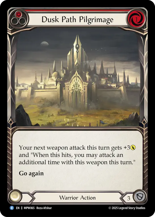 Dusk Path Pilgrimage (Red)