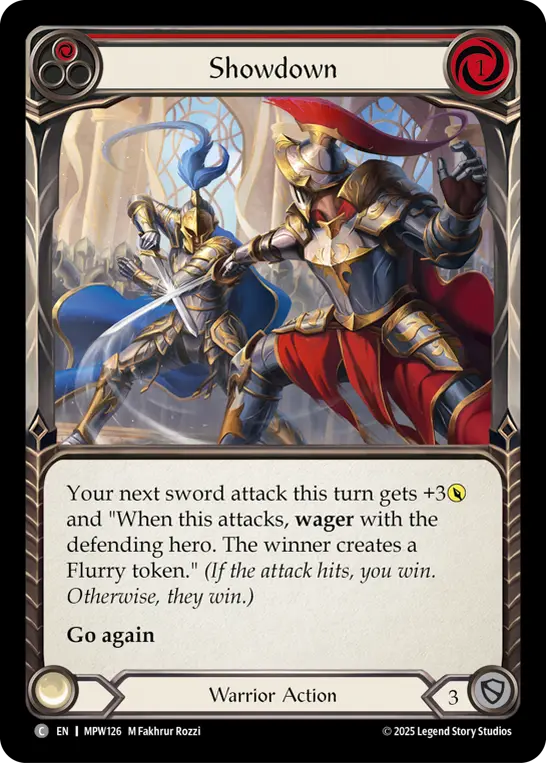 Showdown (Red) MPW126