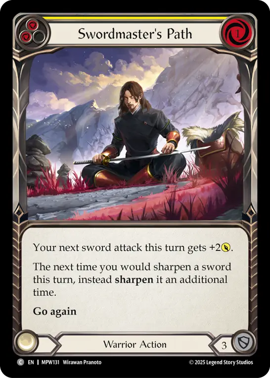 Swordmaster's Path (Yellow) MPW131