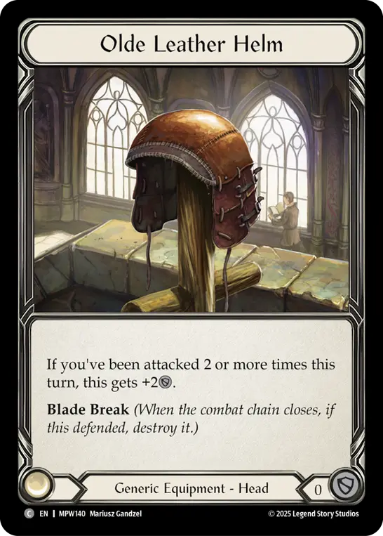 Olde Leather Helm MPW140