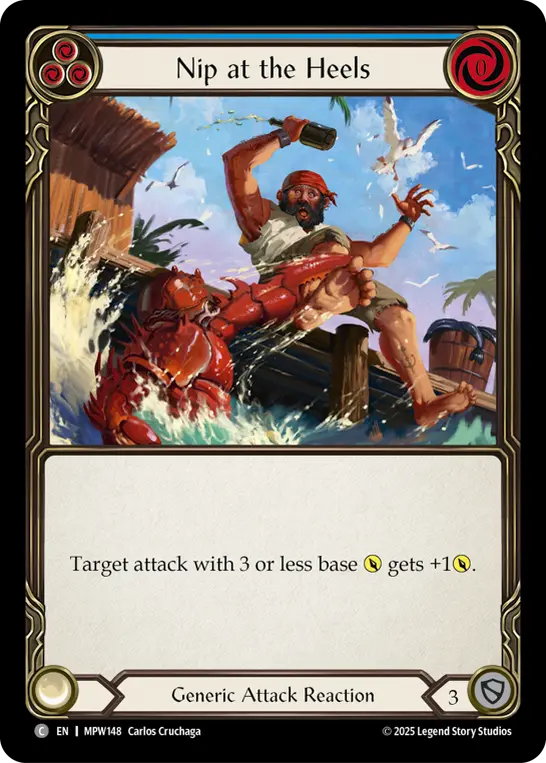 Nip at the Heels (Blue) MPW148