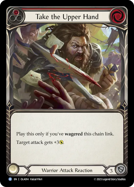 Take the Upper Hand (Red)