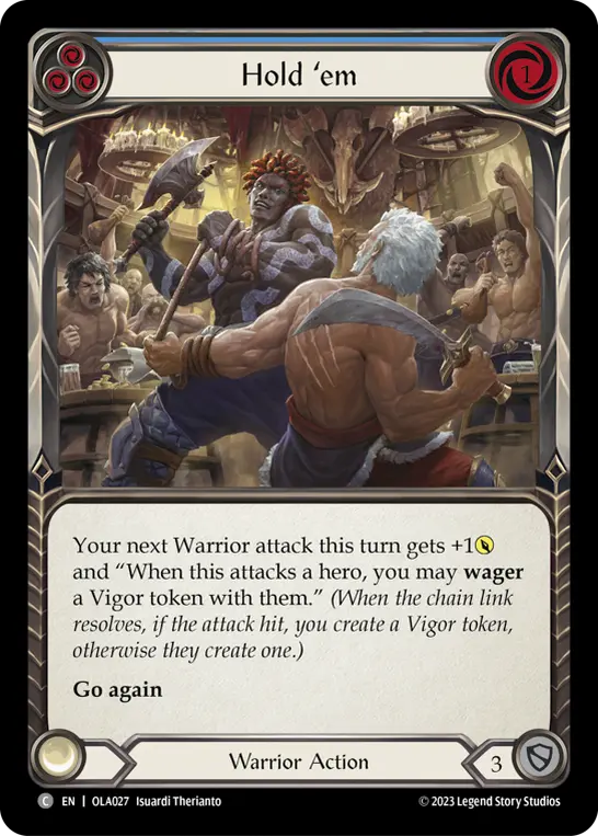 Hold 'em (Blue)