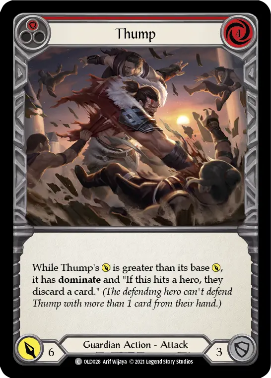 Thump (Red) OLD028