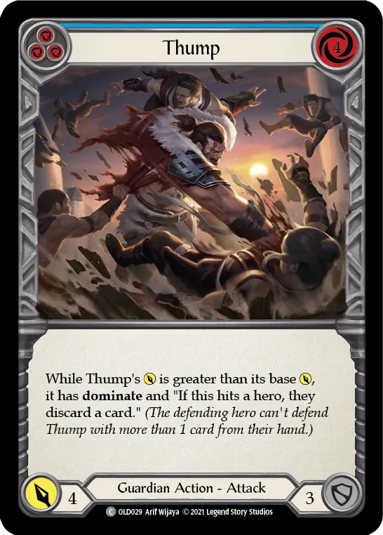 Thump (Blue) OLD029