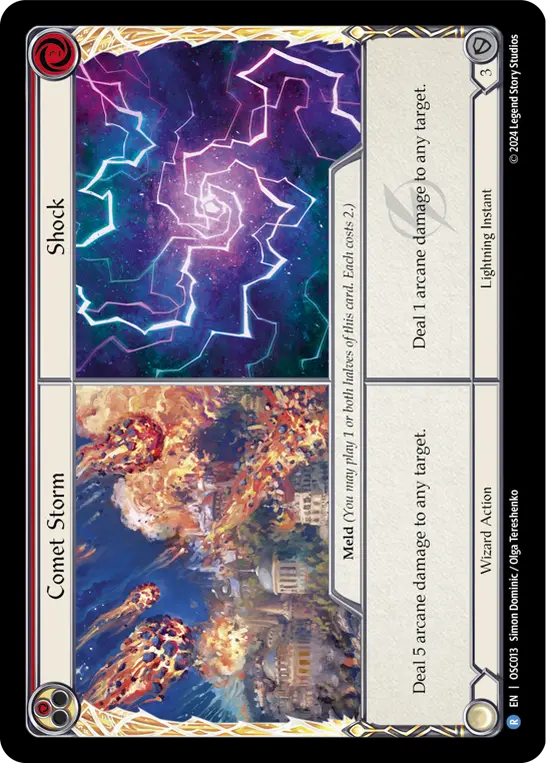 Comet Storm // Shock (Red)