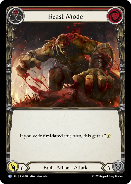 Beast Mode (Red) RHI011