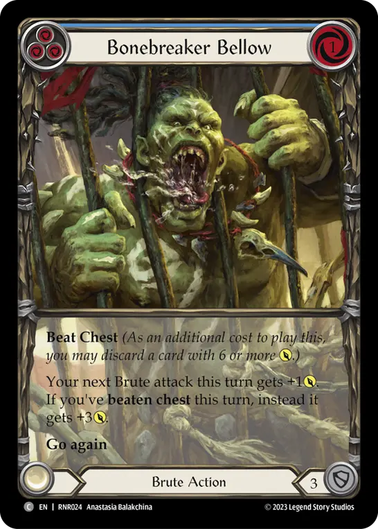 Bonebreaker Bellow (Blue)