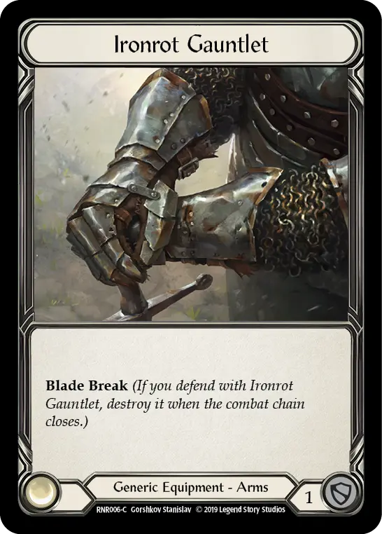 Ironrot Gauntlet RNR006