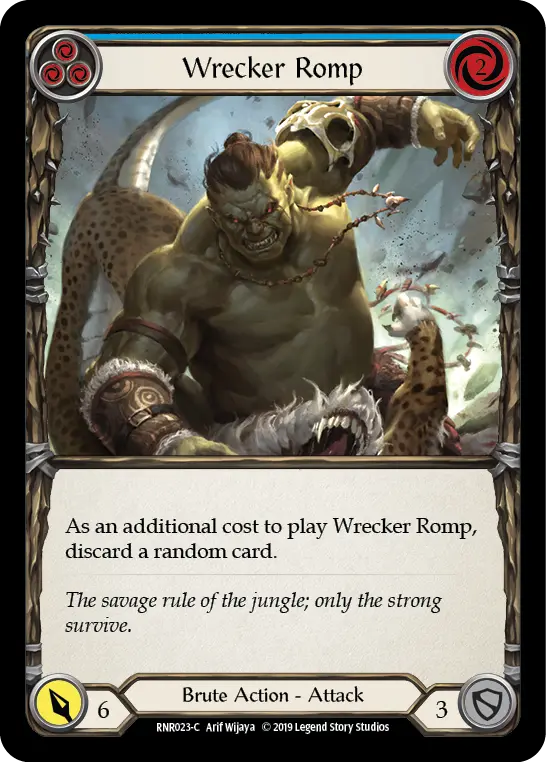 Wrecker Romp (Blue) RNR023