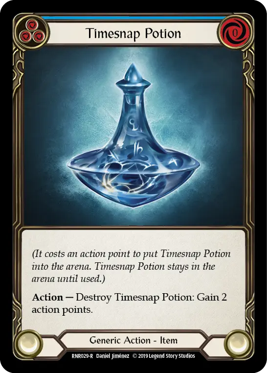 Timesnap Potion (Blue) RNR029