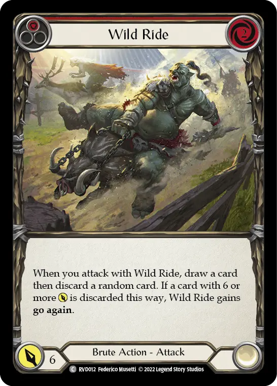 Wild Ride (Red) RVD012