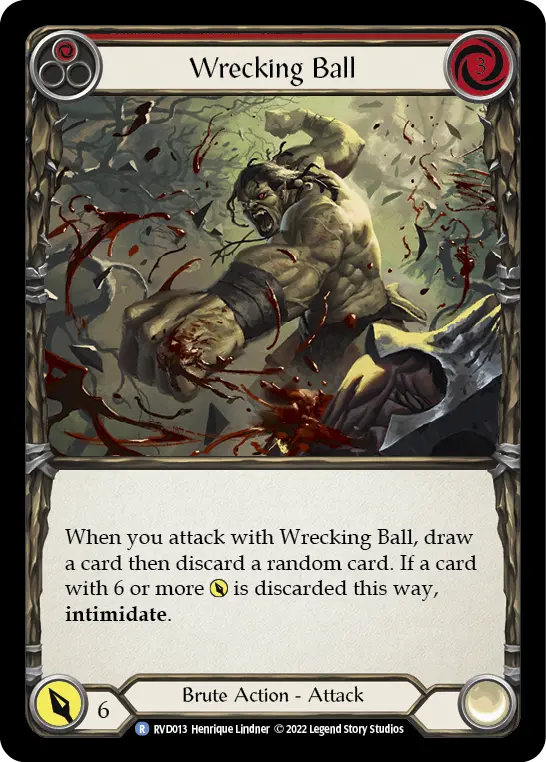 Wrecking Ball (Red) RVD013
