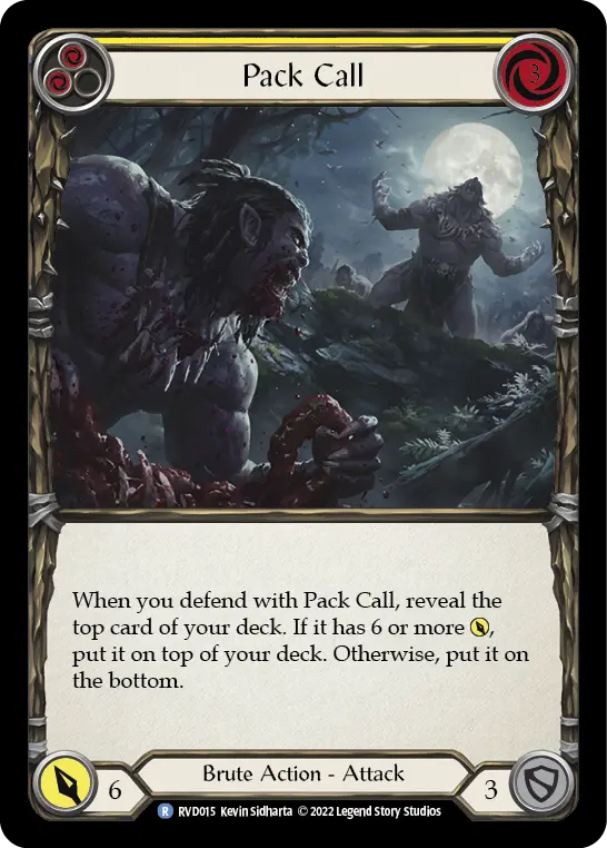 Pack Call (Yellow) RVD015