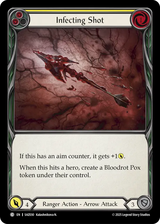 Infecting Shot (Yellow)