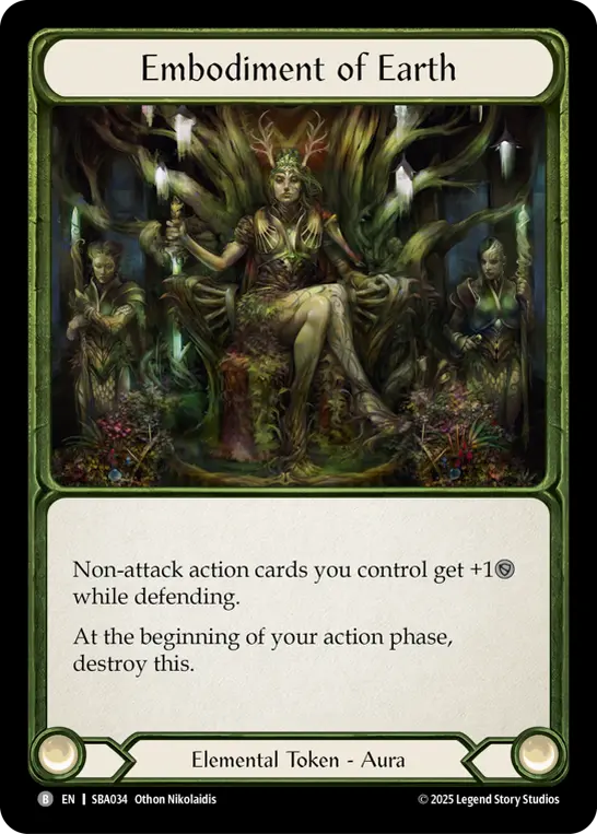 Embodiment of Earth SBA034