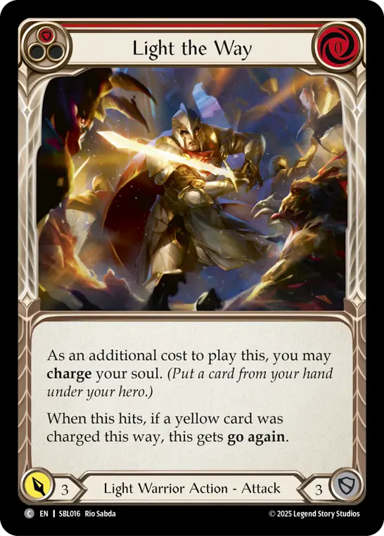 Light the Way (Red)