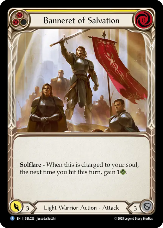 Banneret of Salvation (Yellow) SBL023