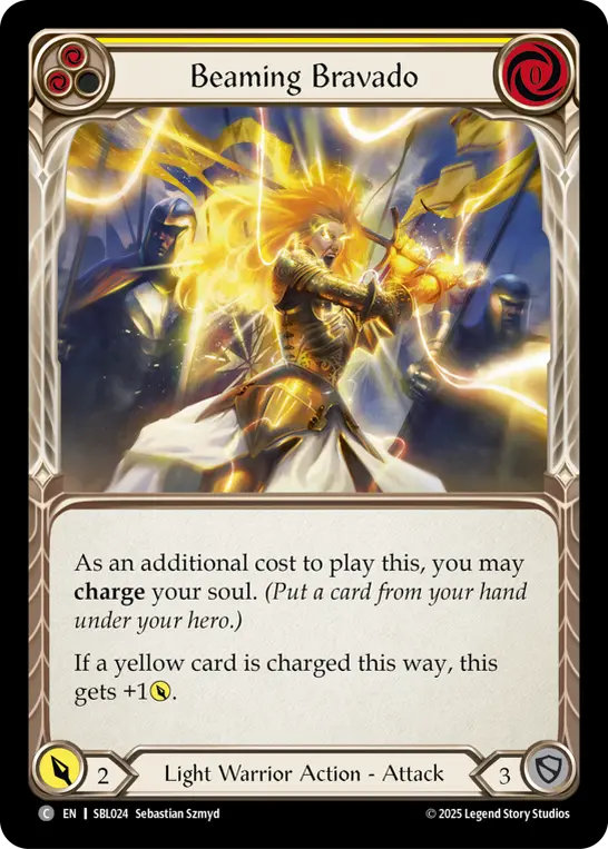 Beaming Bravado (Yellow) SBL024