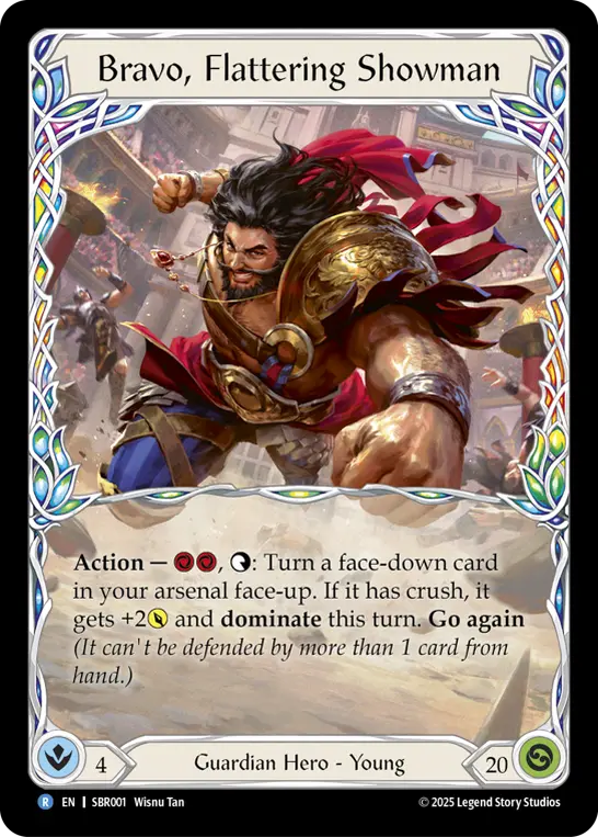 Bravo, Flattering Showman SBR001