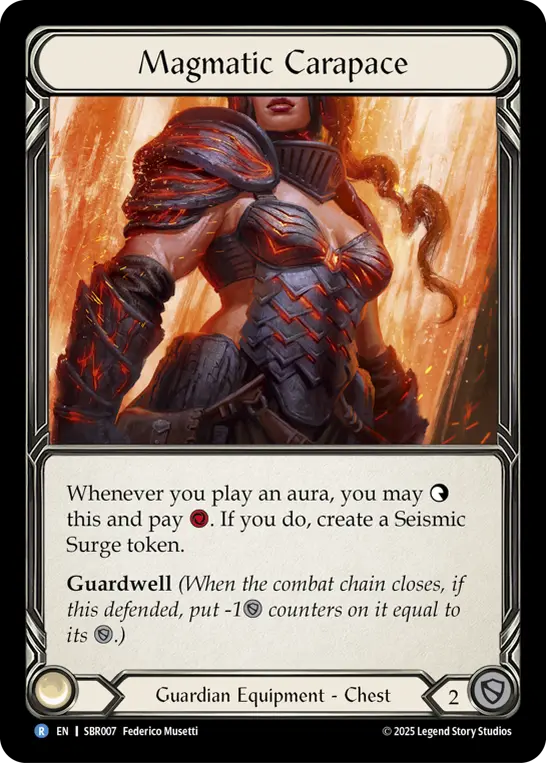 Magmatic Carapace SBR007